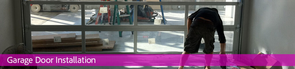 garage door installation Garden City